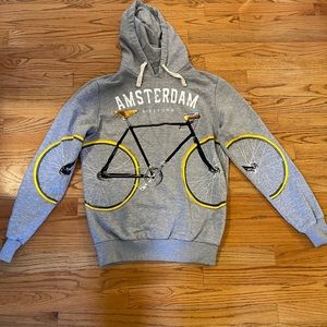 Fox Amsterdam Bike Town Bicycle Sweatshirt Hoodie